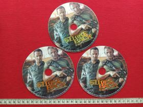 DVD-9光碟、光盘、影碟袋装：完整版《反击·第1-3季》2010年（Sky电视台推出，Richard Armitage、Andrew Lincoln、苏利文·斯坦普莱顿、Philip Winchester主演反恐动作剧集,附宣传册页）共三册合售
