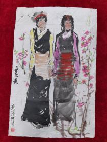 著名画家-人物画原作