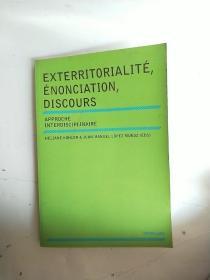 EXTERRITORIALITE,ENONCIATION,DISCOURS