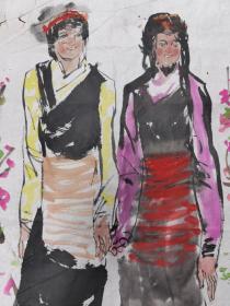 著名画家-人物画原作