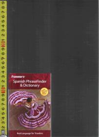 |国外双语学习书| Frommer's Spanish PhraseFinder & Dictionary / 通过英语学习西班牙语 （双语旅游用语）