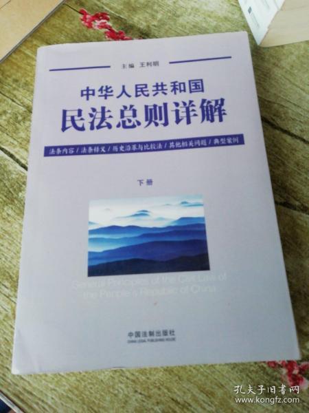 中华人民共和国民法总则详解（套装上下册）