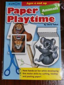 paper play time 儿童读物 英文版