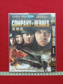 DVD-9光碟、光盘、影碟1碟1袋装电影《英雄连·Company of Heroes》2013年（唐·迈克尔·保罗导演，汤姆·塞兹摩尔主演，附宣传册页）