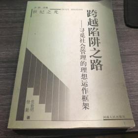 跨越陷阱之路:寻觅社会管理的理想运作框架