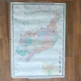 江苏省地图(1994年)