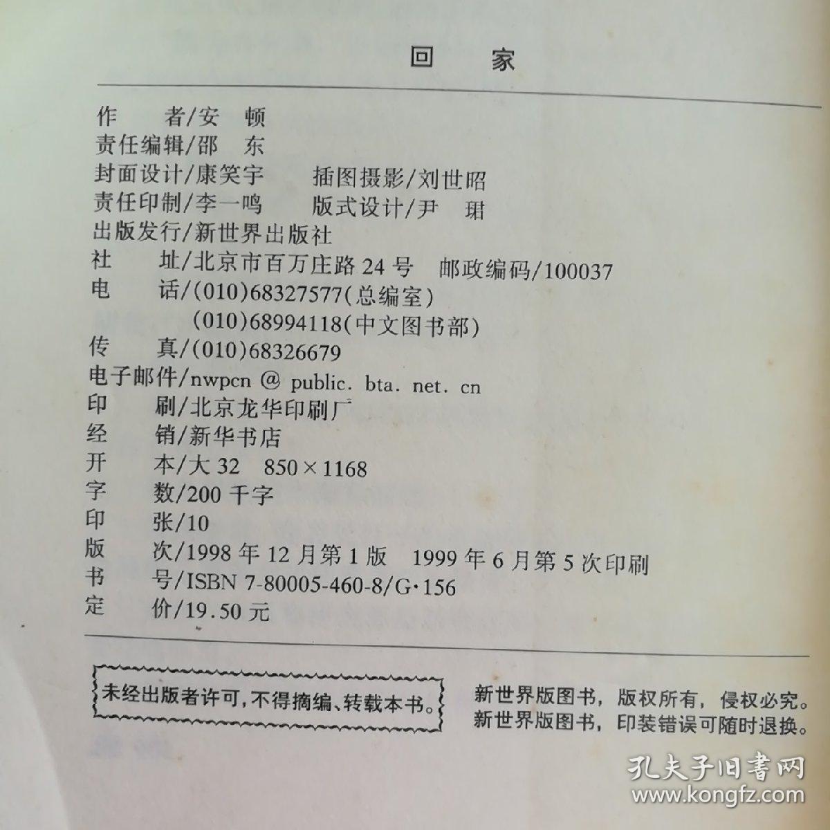 回家：当代中国人情感口述实录之二