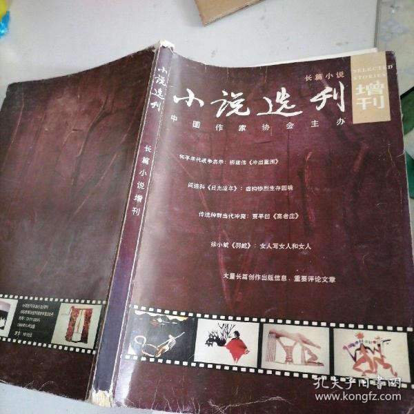 小说选刊。长篇小说增刊