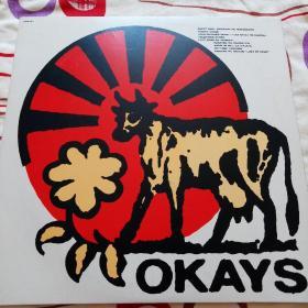 日本唱片 OKAYS 黑胶唱片LP 单碟双面版