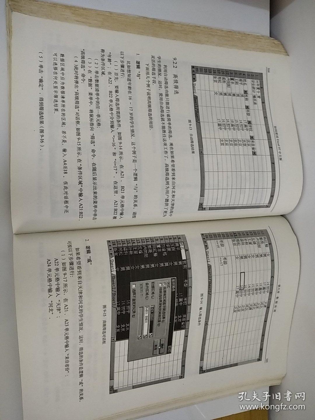 如何使用Excel 97中文版