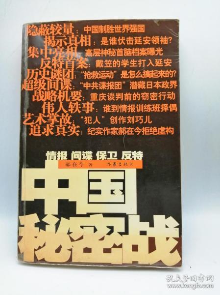 中国秘密战：中共情报、保卫工作纪实