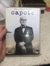 外壳打口一区正版  《卡波特 capote》  一区正版DVD9，封面外壳打口，光盘完整未上机。不适合收藏，极适合观摩