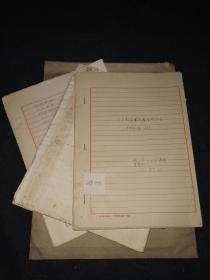1959年手稿：大方安乐乡彝语调查报告