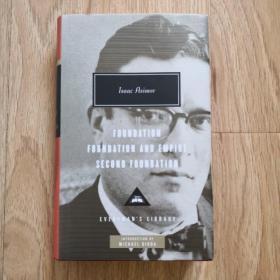 【现货】Foundation Trilogy：Foundation/Foundation and Empire/Second Foundation 基地三部曲:基地/基地与帝国/第二基地 Isaac Asimov 艾萨克·阿西莫夫 everyman's library 人人文库 英文原版 布面封皮琐线装订 丝带标记 内页无酸纸可以保存几百年不泛黄