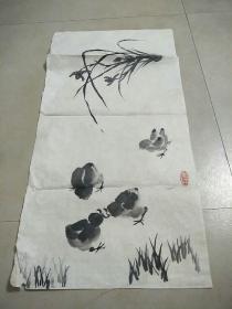 雏鸡(保手绘)