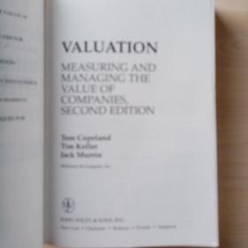 Valuation Measuring and Managing the Value of Companies