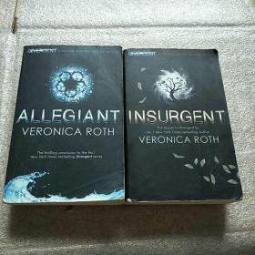 Insurgent, Allegiant两册合售 (Divergent Trilogy #2)[分歧者1.2：叛乱者，成人版]