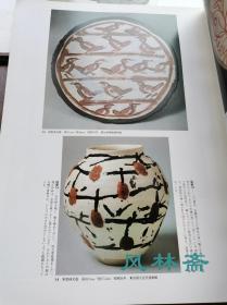 《人间国宝8 石黑宗麿》重要无形文化财 铁釉陶器 作品与工艺 日本工艺美术各领域大师