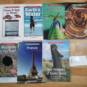 LEVELED BOOK·F:Does It Sink or Float/LEVELED BOOK·H:Earth's Water/LEVELED BOOK·I:Dragonflies/LEVELED BOOK·J:Mexico/LEVELED BOOK·K:What Lives in This Hole/France等7本