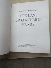 The Last Two Million Years 英文原版 全球通史【详情请看图】内页干净  实物拍摄