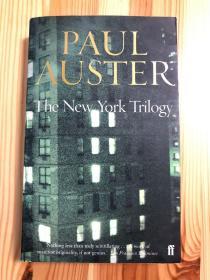 Paul Auster:the New York Trilogy 保罗·奥斯特 纽约三部曲 英文原版