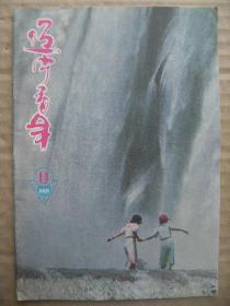 辽宁青年 1987年第11期 总第350期 [封面飞瀑双姝 封底油画阿托利威的年轻姑娘-法·柯罗]