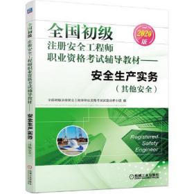 全国初级注册安全工程师职业资格考试辅导教材:2020版:安全生产实务:其他安全