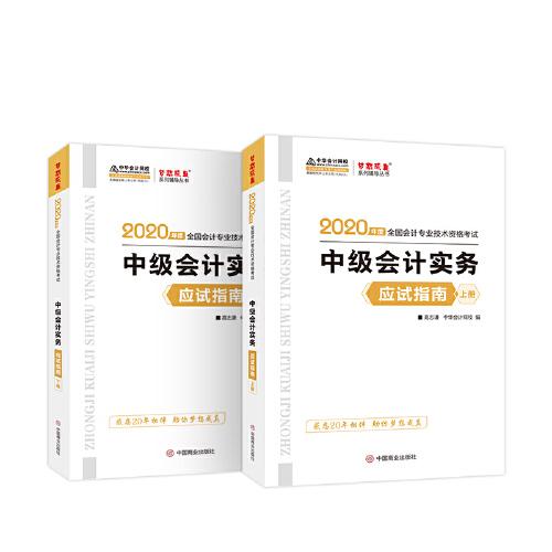 *2020年全国会计专业技术资格考试中级会计实务（全2册）