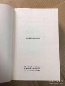 Security Analysis（1940 second edition）《证券分析》（1940年版，第二版）