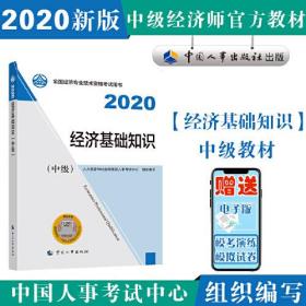 ZR全国经济专业技术资格考试用书-2020经济基础知识(中级)