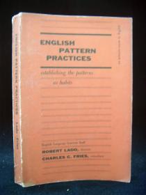 ENGLISH PATTERN PRACTICES（英语-加强的口语教程卷二：英语句型练习）