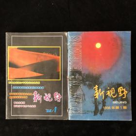 北京市委党校主办《新视野》1994年1-6期，1996年1-6期，双月刊，12期合订合售