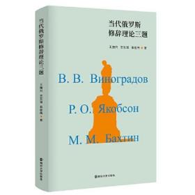 （西方文学文化批评理论研究丛书）当代俄罗斯修辞理论三题 未拆封**