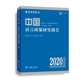 中国语言政策研究报告（2020）