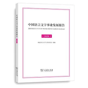 中国语言文字事业发展报告（2020）全新未拆封