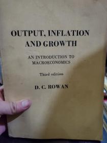 老英文版书《宏观经济学入门》第3版产量、通货膨胀与增长一册