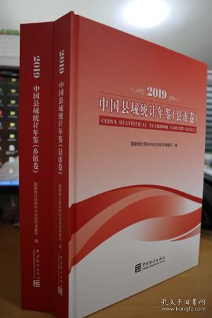 中国县域统计年鉴-2019（县市卷乡镇卷套装共2本）