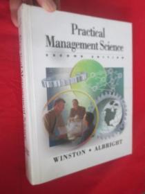 Practical Management Science （Second Edition）   （大16开，精装）  【详见图】，附光盘