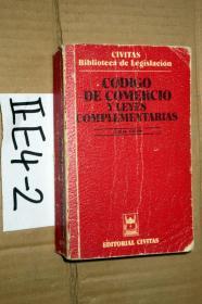 英文原版；CODIGO DE COMERCIO YLEYES COMPLEMENTARIAS 见图