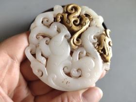 辽代和田白玉龙