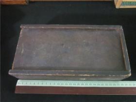 上世纪70-80年代插板式木质木匣木盒民俗老物品。