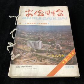 《安徽财会》1986年1-12期，月刊，十二期合订合售