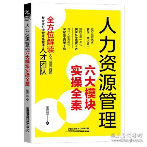 人力资源管理六大模块实操全案