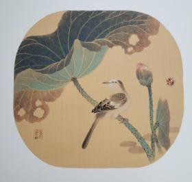 吴东奋花鸟复制版画