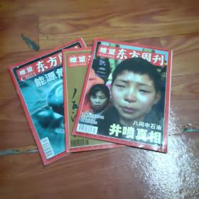 《瞭望东方周刊》期刊杂志，共3本，2003；5.6   2004；2