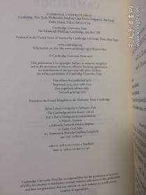 现货 The Cambridge Ancient History  Vol.1, Part 1: Prolegomena and Prehistory  英文原版  剑桥古代史  卷1 第1部 Predynastic Period in Egypt, Mesopotamia, Persia, Anatolia, Palestine, Cyprus, Greece and the Islands