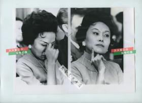 1962年世界著名华人华侨领袖、社会活动家, 前美国援华第十四航空队飞虎队司令陈纳德将军的妻子陈香梅女士