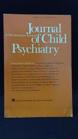 Journal of Child Psychiatry（美国科学院：儿童精神病学杂志 1976年四册全）
