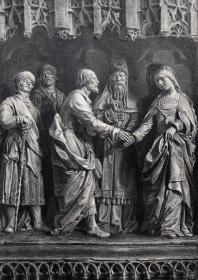 沙特尔大教堂石版画集 婚礼