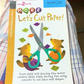 Kumon First Steps Workbooks Let’s Cut Paper